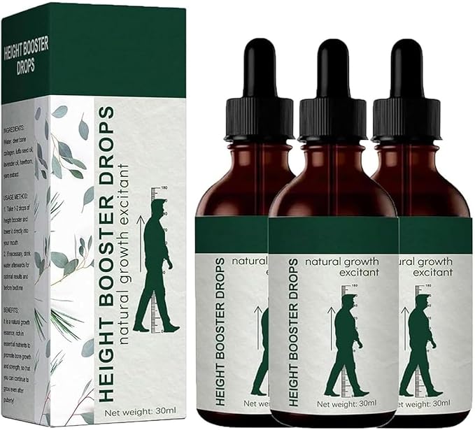 3pcs Medi care Height Booster Drops,